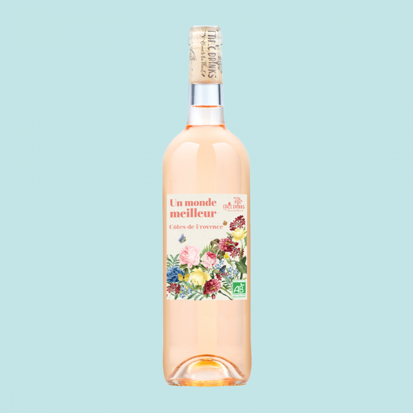 Un monde Meilleur rosé - Côtes de Provence - Vin Rosé Bio - Ethicdrinks