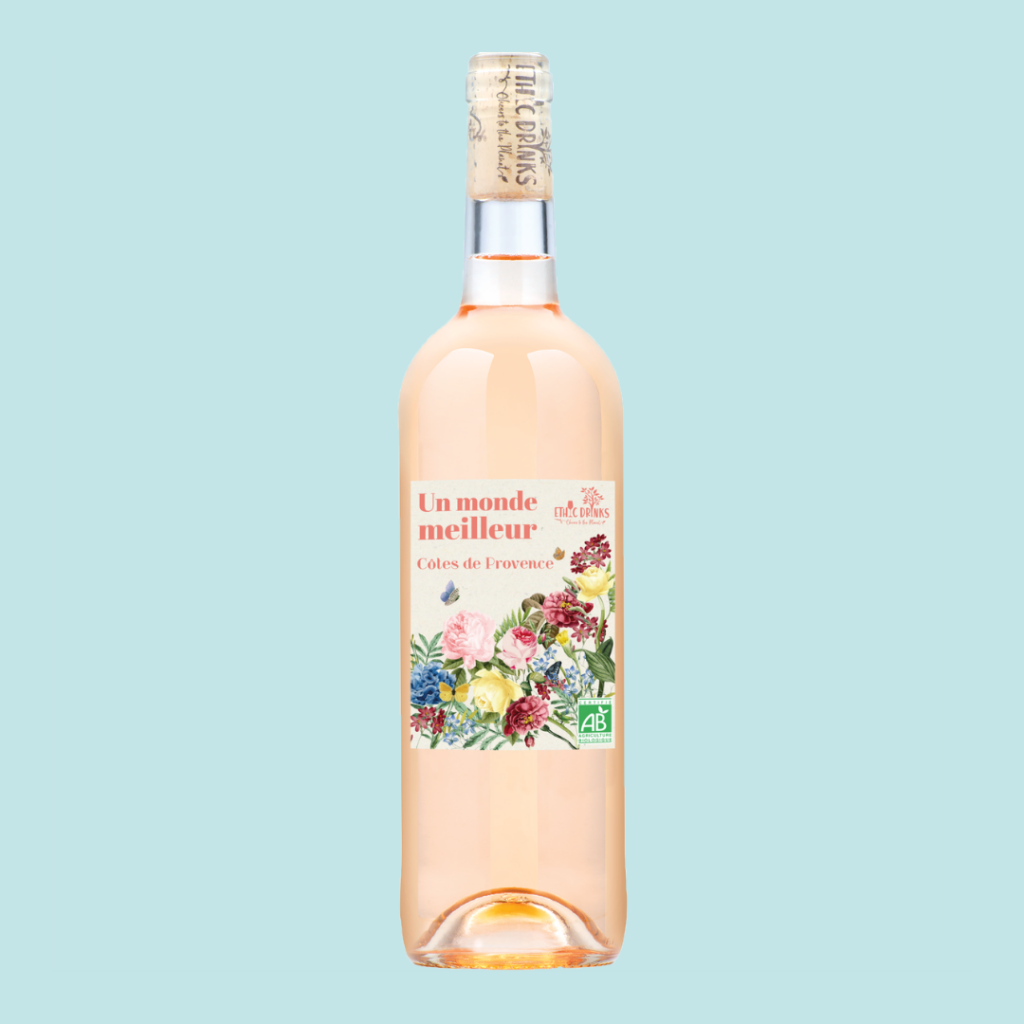 Rosé Côtes de Provence bio - Un monde meilleur