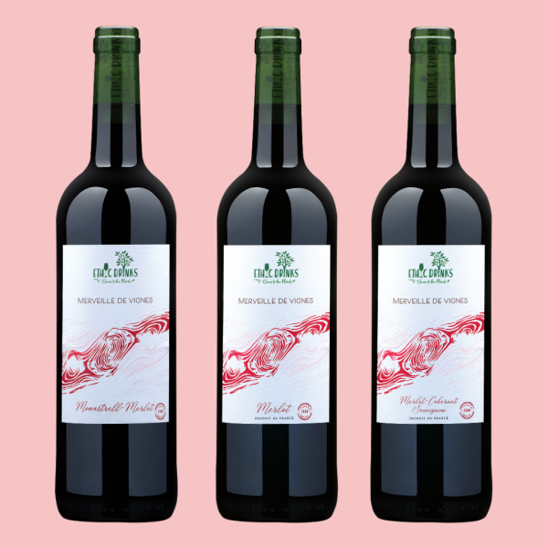 Coffret Découverte vins rouges - Merveille de vignes