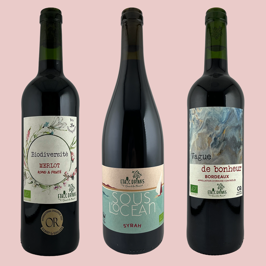 Abonnement Vins Rouge Bio - Livraison offerte